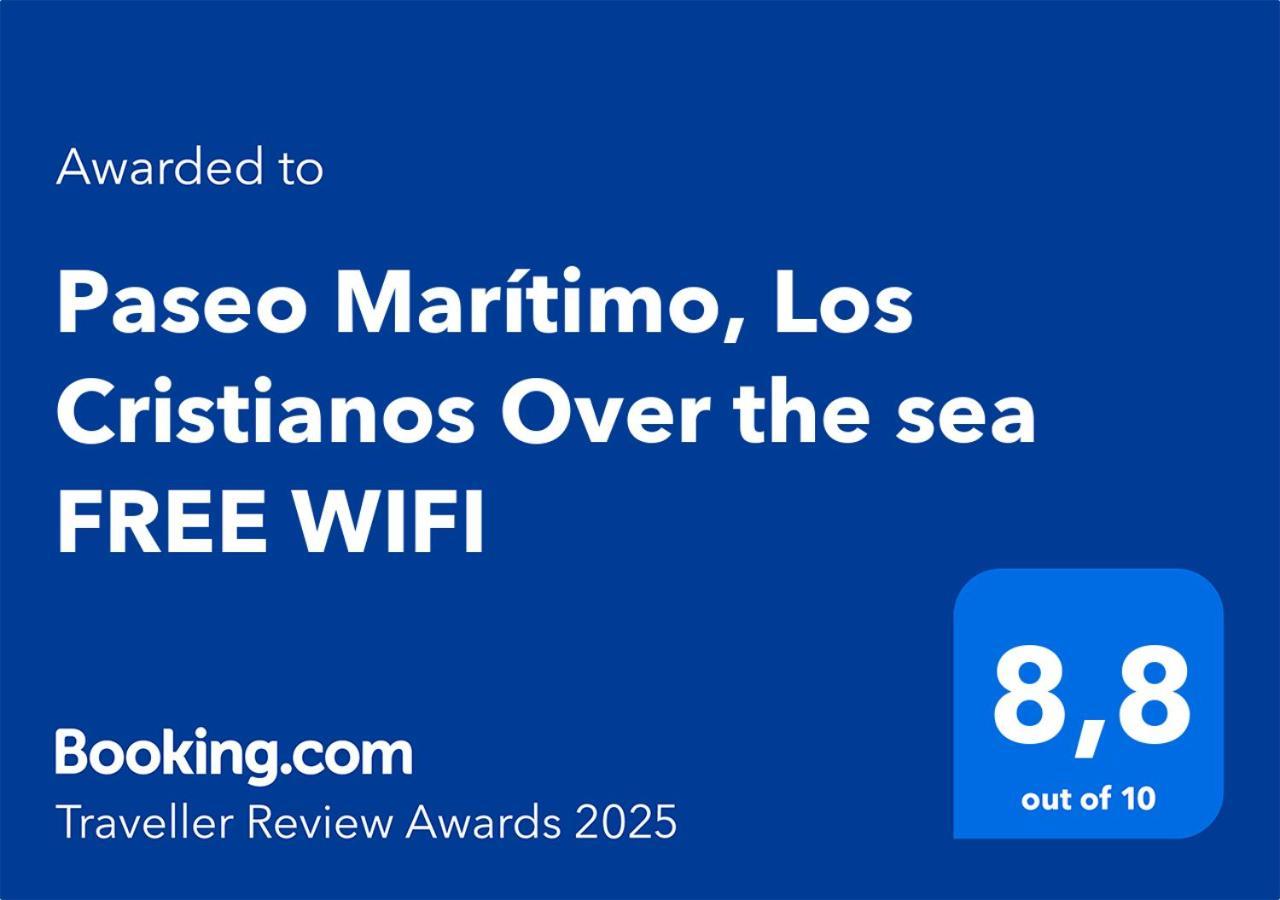 Paseo Marítimo, Los Cristianos Over the sea FREE WIFI Arona  Exterior foto